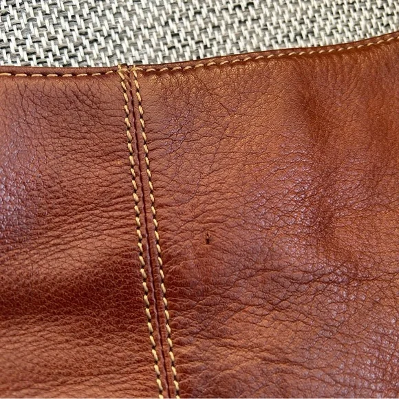 Brown Genuine Leather Liz Claiborne Bag - Picture 6 of 8